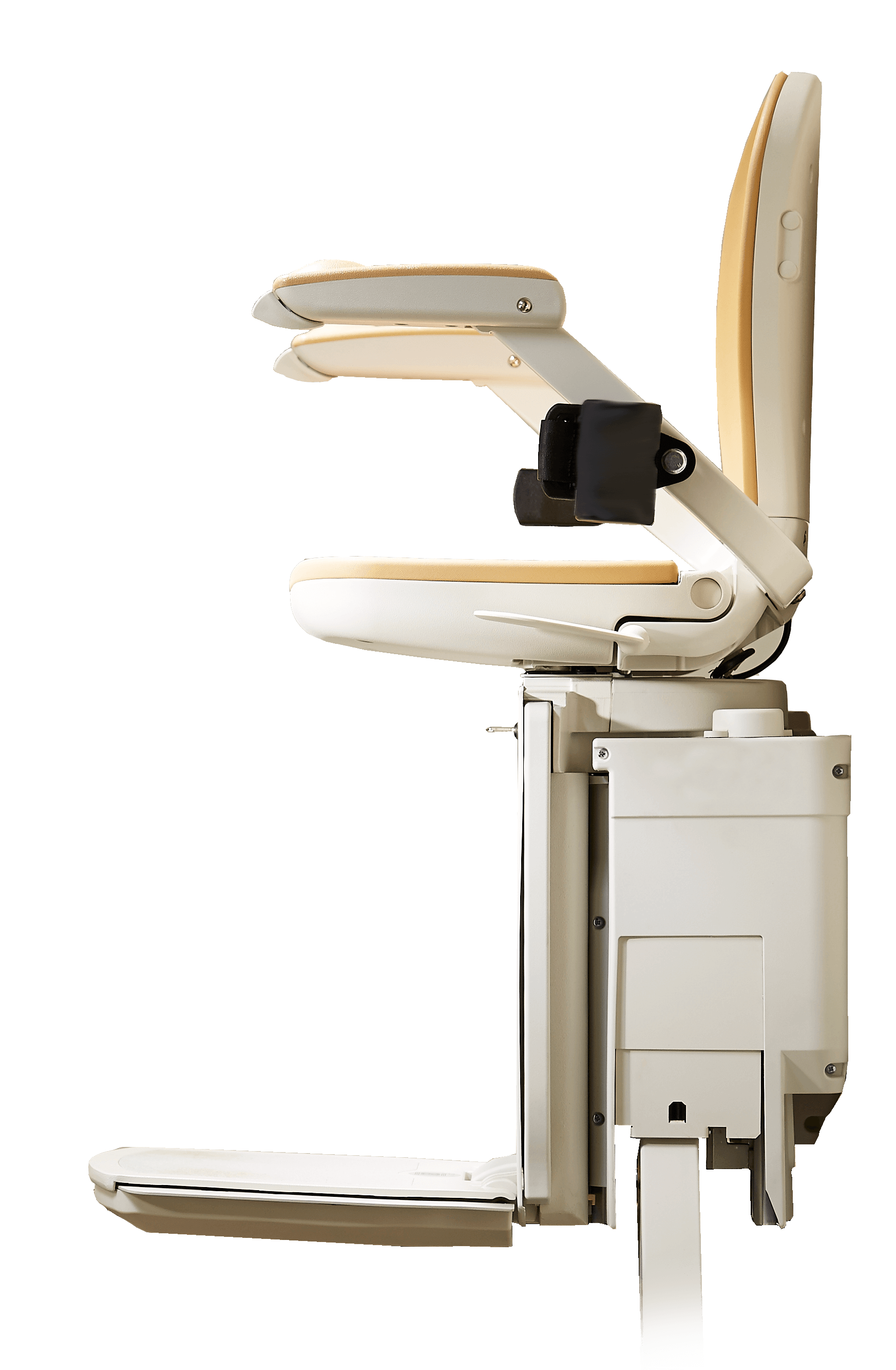 Acorn curved Stairlift side view in Illinois